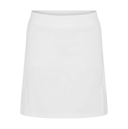 J Lindeberg W Amelie Mid TX Jersey Skirt 40 cm Vit