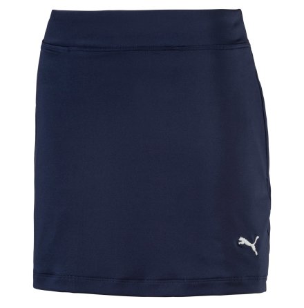 Golfkjol flickor - Puma Solid Knit skirt Navy