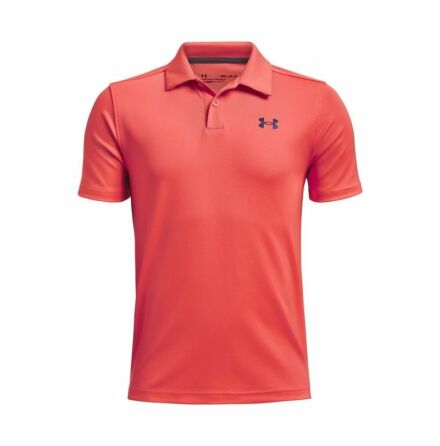 Under Armour Golf Performance Polo Junior Rush Red