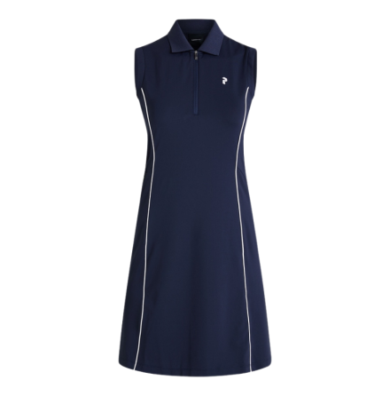Golfklänning Peak Performance Pique Dress Navy