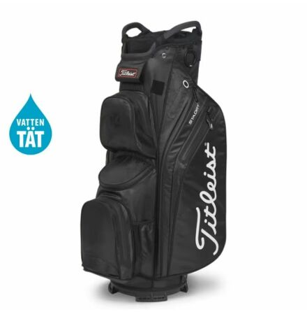 Golfbag Titleist Cart 14 StaDry Svart