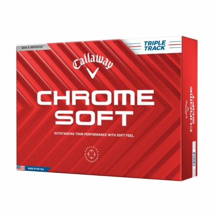 Golfboll Callaway Chrome Soft 24 Tripple Track 