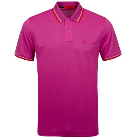 G/Fore Core Tipped Polo Rosa